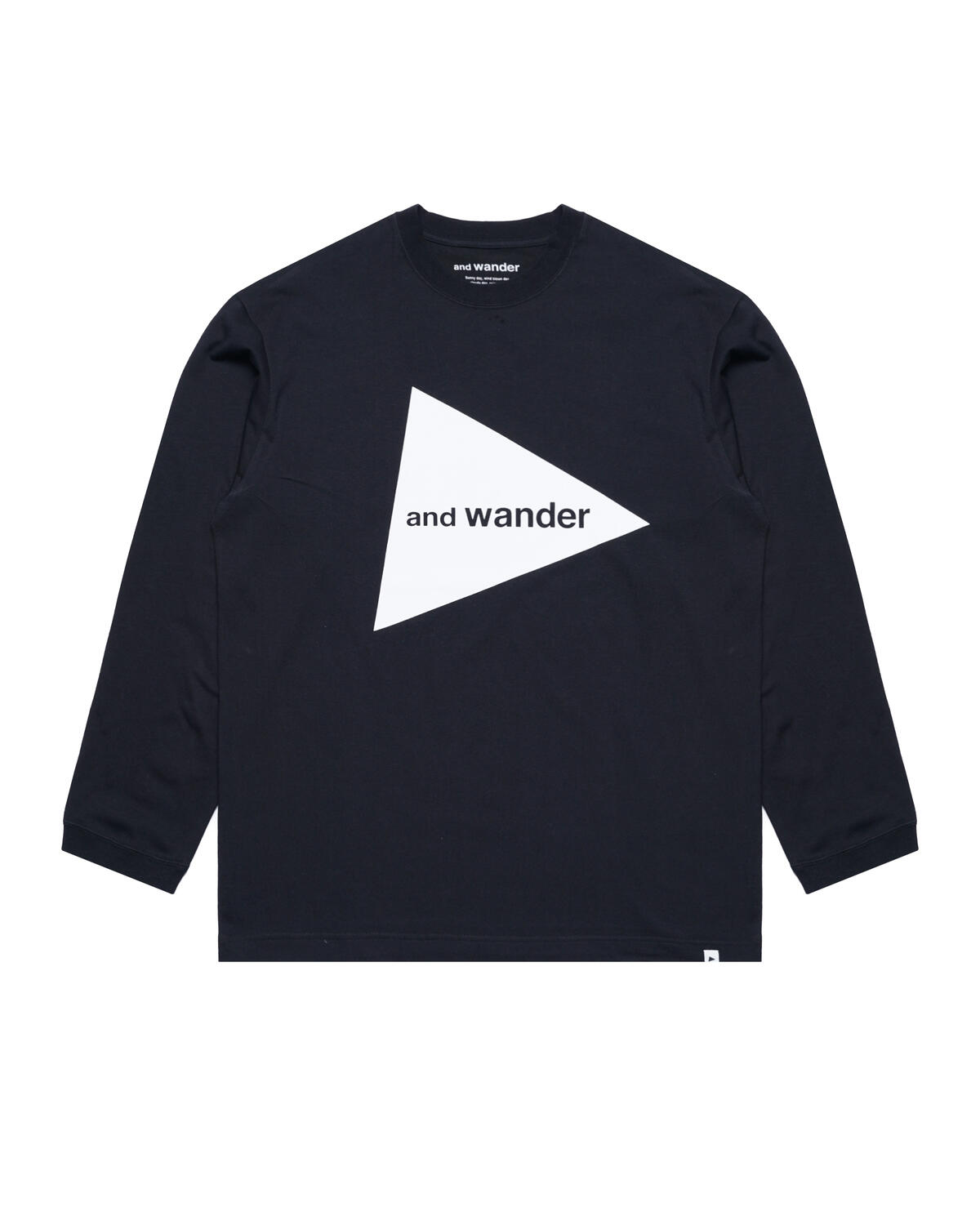 And Wander Logo LS Tee | 5743284225010 | AFEW STORE